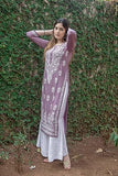 Gosriki Women'S Rayon Blend Straight Chikankari Embroidered Kurta (Victoria Purple-Gs_5Xl_Purple_Xxxxx-Large),Purple,5,B0C85YB6K7