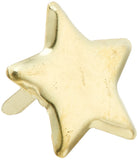 CREATIVE IMPRESSIONS Metal Paper Fasteners 50/Pkg, GoldStars