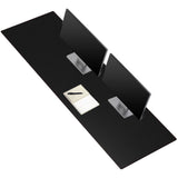 ZORESYN PU Leather Desk Mat Waterproof Anti-Oil Dining Table mat - 66.9 x 19.7 - Non-Slip Mouse Pad,Large Desk Pad with Suede Ba
