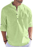 Bellstone Men'S Cotton Blend Solid Regular Fit Kurta (Kurta1500_Single_Light Green_S