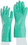 SHOWA NM15 Nitrile Chemical Resistant Safety Glove, Unlined, Food Safe, 15 Mil Thick, 13 Length, X-Large (12 Pair)
