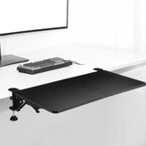 Yaocom Foldable Desk Extender 24 x 12 Inch Keyboard Tray Keyboard Extender for Desk Table Mount Arm Rest Shelf Foldable Keyboard