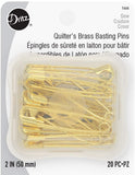 Dritz 1466 Safety Pins, Brass, Size 3 (20Count)
