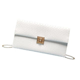 Calandis Women Clutch Elegant Handbag Pouch Purse Crossbody For Party Travel Shopping White | Womens Handbags & Bags