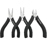 VOUIU 3-Piece Jewelry Pliers Set Jewelry Making Tools