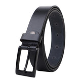 Zacharias MenS Genuine Leather Belt (Bblb05_Black_XxLarge)(Pack Of 1)
