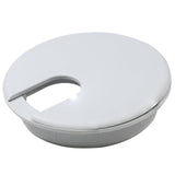Rok Hardware 3 (76mm) Gray Round Computer Desk Table Port Wire Cable Cord Organizer Hole Cover Grommet, ROKRG3G
