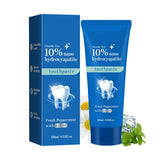 10% Hydroxyapatite Toothpaste for Sensitive Teeth|Nano-Hydroxyapatite Toothpastes for Restore, Strengthen Teeth, Fluoride-Free,