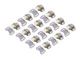 QCAA Cabinet Furniture Closet Door Catch Latch Roller Wheel Spring, Nickel Plated, Made in Taiwan, 12 Pack