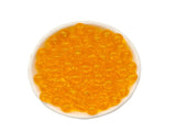 Glass Beads 8mm 100pcs Round Smooth Loose Beads for Bracelet Necklace Jewelry Making Craft DIY (8mm, 50803 Yellow)