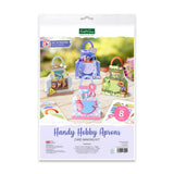 Katy Sue Handy Hobby Aprons Card Making Kit. Contains 8 Shaped Cards, 2 Sheets Die Cut Decoupage, Sticky Foam Pads, Instructions