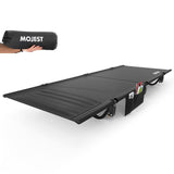 Mojest Ultralight Camping Cot for Adults, Portable Folding Camping Bed, Supports 350 lbs - Lightweight for Travel, Camping, Hiki