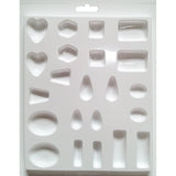 Yaley 2375205 Jewelry Casting Mold, Assorted Size and Shape Jewels