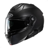 HJC i91 Solid Modular Motorcycle Helmet with HJ-33 Pinlock Shield, DOT Approved (Semi Flat Black, XXXX-Large)