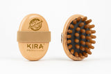 Kira Massager Body Sculpting Fascia Hand Tools Massager For Home Use Creative Massaging Brush Unique Acupoint Wood Rubber Massag