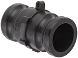 Banjo 200FF Polypropylene Cam & Groove Fitting, 2 x 2 Male Adapter x Male Adapter