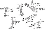 Lock Mailbox Brass (Pack Of 1)