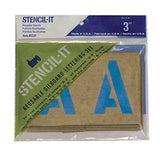 Duro by Graphic Products 3325 StencilIt Oil Board Stencil Set, 3
