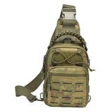 Ecomistiq Men Sling Bag Adjustable Strap Portable Chest Bag For Running Jogging Hiking Style A