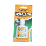 Bic Wofecp1Whi .7 Oz WiteOut Extra Coverage Correction Fluid