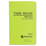 Foremans Time Book, Week Ending, 41/8 x 63/4, 36Page Book
