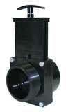 Valterra 7305 ABS Gate Valve, Black, 3 MPT x Slip