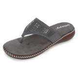 Ortho Joy Doctor Footwear For Women|| Fancy Footwear For Women || Orthopedic Women'S Fancy Slipper/Sandal For Women,Grey,2.5,B0CTF7FNZR