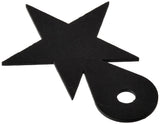 1 Inch Star Cabinet Door Silhouette