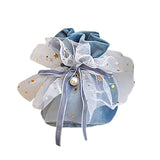 ZOOMELLA Jewelry Candy Bag Traditional Chinese Wedding for Wedding Essentials Banquet Blue