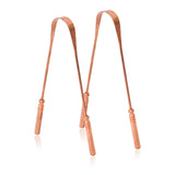 Omidazzle Midazzle Ayurvedic Copper Tongue Cleaner|Reduces Bad Breath|Comfortable&Flexible Handle Easy To Use Pack Of 2(Ot4)