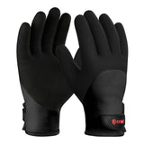 KAYGO Winter Waterproof Thermal Work Gloves for Men and Women, Full Hand Latex Coated, Acrylic Insulated Liner for Freezer Cold