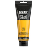 Liquitex BASICS Acrylic Paint, 250ml (8.5oz) Tube, Cadmium Yellow Deep Hue