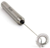 Nestpark Portable Drink Mixer and Milk Frother Wand - Small Hand-Held Mini Mixer Electric Stick Blender - Bulletproof Keto Coffe