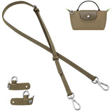 jiesinlov Leather Bag Shoulder Strap Replacement Crossbody Adjustable Conversion Kit Fit for Mini Pouch(NEW-ARTICHOKE GREEN)