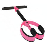 TRENDYNEST High Elasticity Pedal Resistance Band MultiFunctional Foot Pedal Exerciser Portable Situp Pull Rope Shape Shaping f