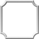 Ekena Millwork PNL24X24AS-02 24W x 24H x 1/2P Ashford Molded Scalloped Wainscot Wall Panel