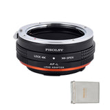 PHOLSY Lens Mount Adapter with Aperture Control Ring Compatible with Sony A Minolta AF Lens to Leica L Camera Body Compatible wi
