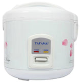 TRC-10 Cool Touch 10-Cup Rice Cooker and Warmer with Steam Basket, White