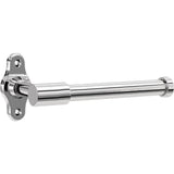 Franklin Brass Calloway (1-Pack) Toilet Paper Holder Polished Chrome Euro Tissue Roll Holder Single Post Toilet Tissue Holder Wa