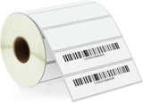 True-Ally 100X25 Direct Thermal (Dt) Barcode Label Sticker - 4 X 1 Inches - 100Mm X 25Mm - 1000 Labels Per Roll - White Self Adh