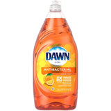 Dawn Ultra Antibacterial Hand Soap Dishwashing Liquid Dishwashing Soap, Orange Scent, 40 Oz Bottle