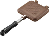 Yoshikawa SJ2629 Hot Sand Maker, For Gas Fire, Single Fluorine Processed, Total Width 5.9 x Length 13.8 x Height 1.3 inches (15