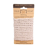 Hemptique Hemp Rope Card Made with Love Plant Hanger Scrapbooking Gardening Macram Home Decor (Natural, 4mm)
