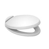 TOTO SS204#11 Contemporary SoftClose Oval Toilet Seat, Colonial White