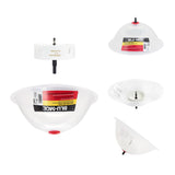 Disston 4 1/4Bi-Metal Recessed Light kit with Blu-MOL Flexible Dust Bowl. Used to Place Recessed Light and New LED Recessed