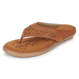 Ortho Joy Doctor Slipper For Women Fancy || Orthopedic Women'S Slipper || Comfortable Slippers For Women,Brown,8,B0C3VRM8DF