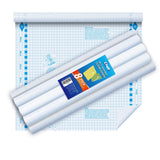Chell 8 Pack Clear Contact Paper Roll for Books, 17.5in x 5ft Clear Self Adhesive Book Cover Paper Protector