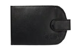 Big Skinny WomenS Taxicat Leather BiFold Slim Wallet, Holds Up To 25 Cards, Black