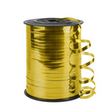 Gold Curling Ribbon, 1/5 Wide x 500 Yards Christmas Curling Ribbons for Gift Wrapping, Party Decoration, Balloon String, Hair, R