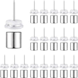 Outus 20 Sets Magnetic Push Pin Magnet Thumb Tack Poster Hanger Thumb Tacks for Wall School Supplies Classroom Decoration Bullet